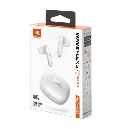 JBL Wave Flex 2 TWS Bluetooth Wireless In-Ear Earbuds White EU - Audio<<<Основна<<<DunaXML&&&True wireless