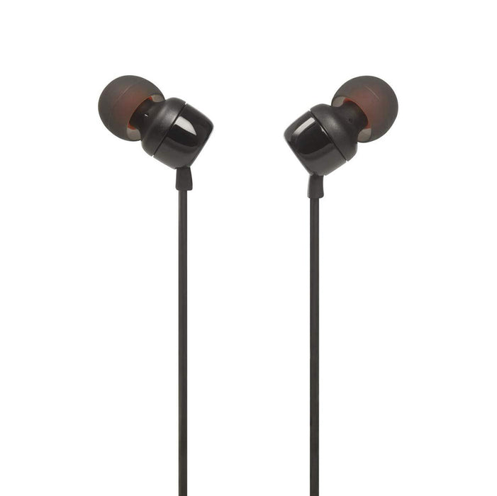JBL Tune 160 in-ear headphones, 3.5mm mini jack with remote control - black