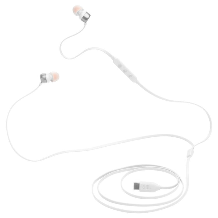 JBL Tune 310C In-Ear USB-C Headphones White