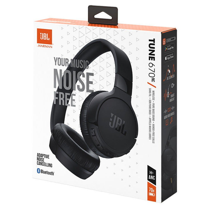 JBL Tune 670NC Bluetooth Headset Black