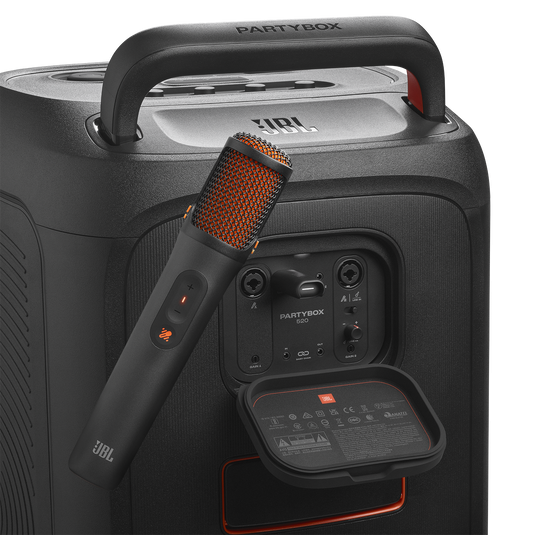 JBL EasySing Mics wireless microphones, up to 30 meters, up to 10 hours of use