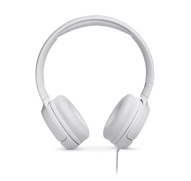 JBL Tune 500 On-Ear Wired Headphones White EU