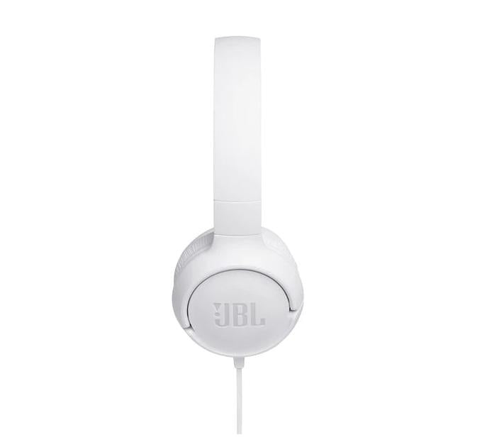 JBL Tune 500 On-Ear Wired Headphones White EU