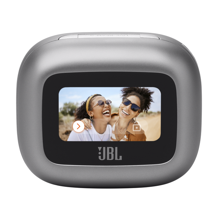 Bluetooth headphones-plugs JBL Live Beam 3 - Silver