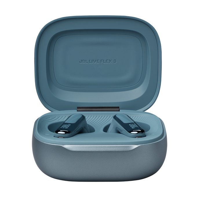 Bluetooth headphones-plugs JBL Live Flex 3 - Blue