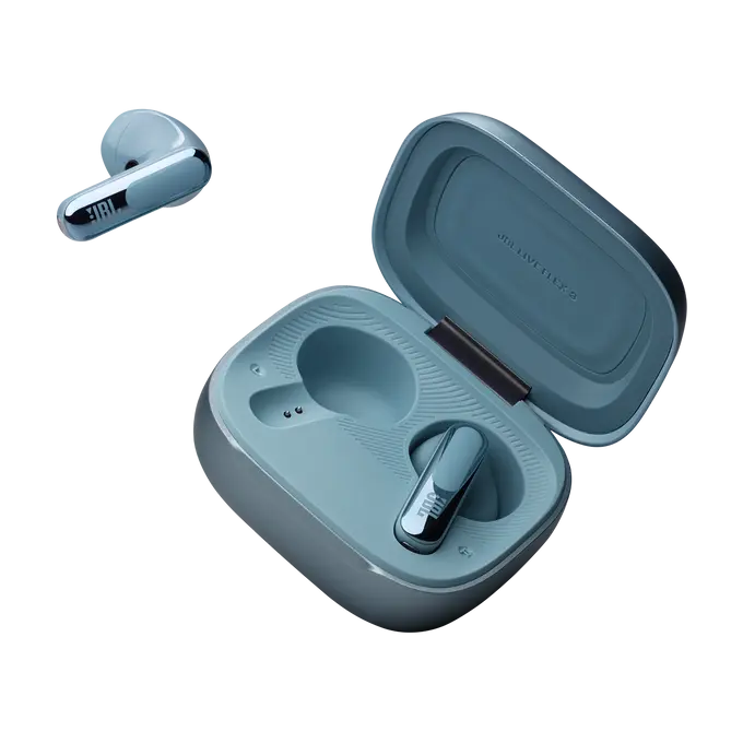Bluetooth headphones-plugs JBL Live Flex 3 - Blue
