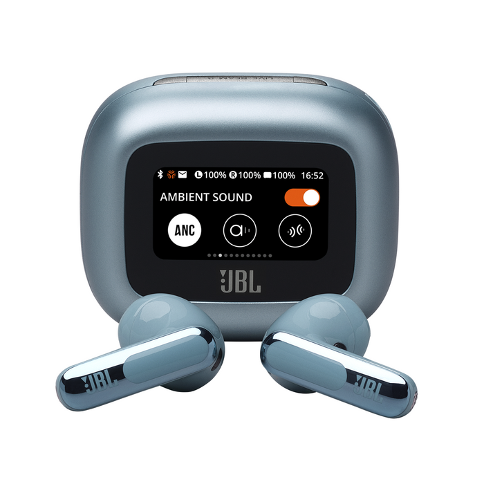 Bluetooth headphones-plugs JBL Live Flex 3 - Blue
