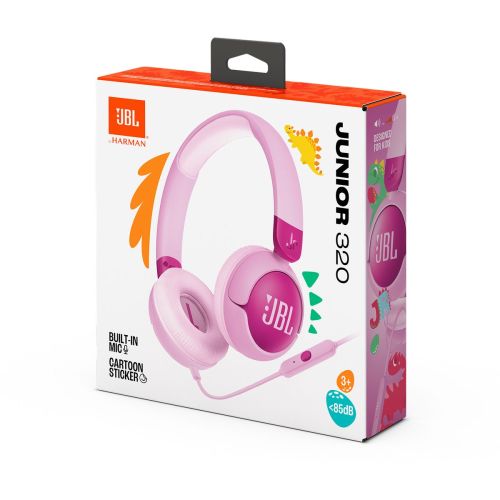 JBL JR320 Wired on-ear kids headphones, Purple