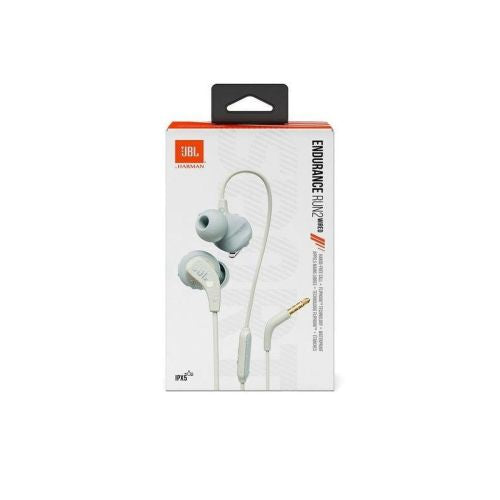 Sports headphones with microphone JBL - Endurance Run 2, white
