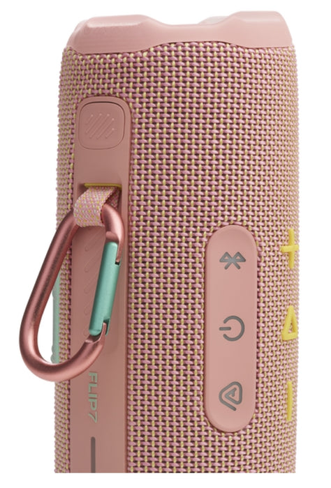 JBL FLIP7 PINK Portable waterproof and drop-proof speaker