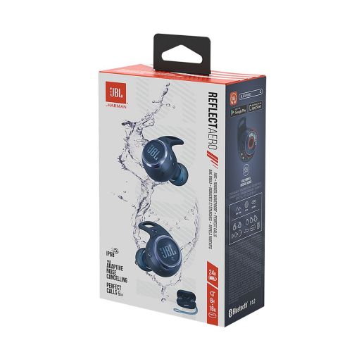 JBL Sports Headphones - Reflect Aero, TWS, ANC, blue