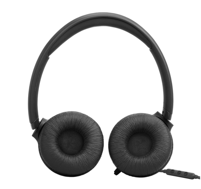 JBL TUNE 530C BLK USB-C Wired on-ear headphones