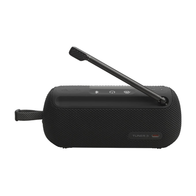 JBL TUNNER3 BLK Portable DAB/DAB+/FM radio with Bluetooth