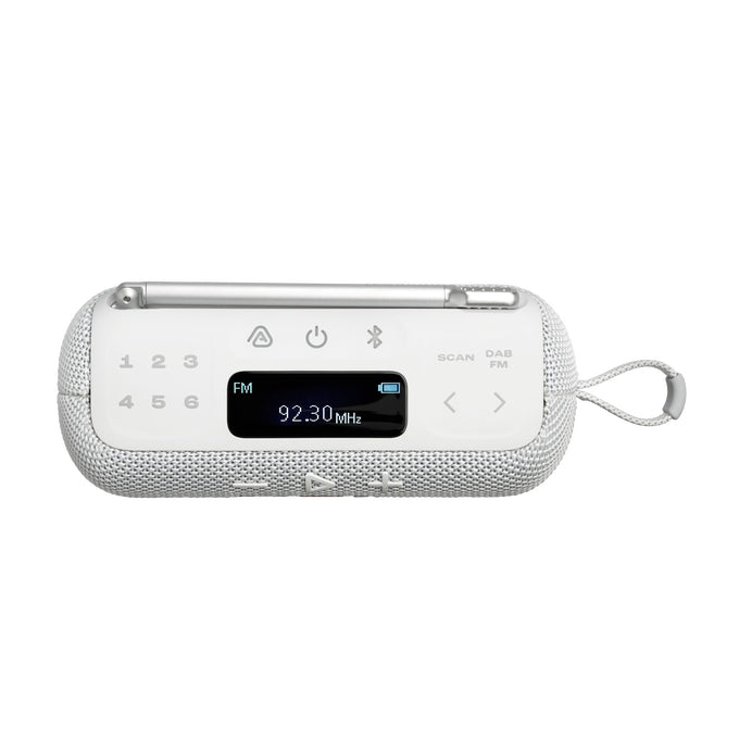 JBL TUNNER3 WHT Portable DAB/DAB+/FM radio with Bluetooth