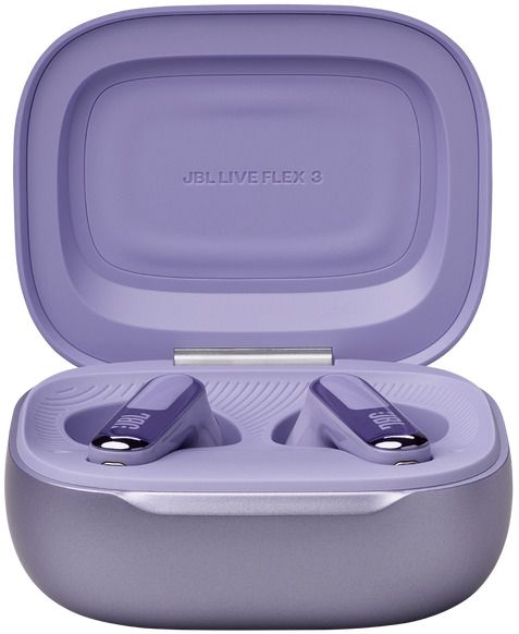 Bluetooth headphones-plugs JBL Live Flex 3 - Purple