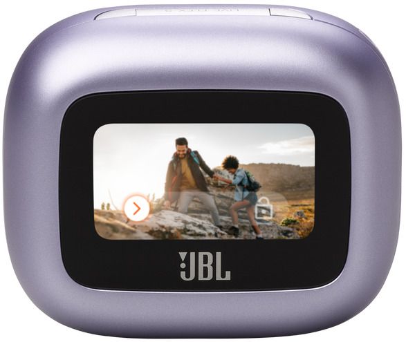 Bluetooth headphones-plugs JBL Live Flex 3 - Purple