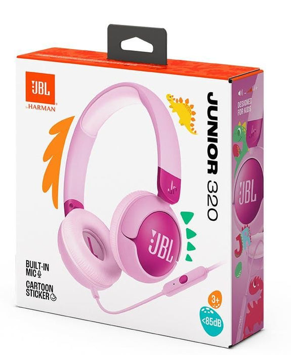 JBL JR320 Wired on-ear kids headphones, Purple