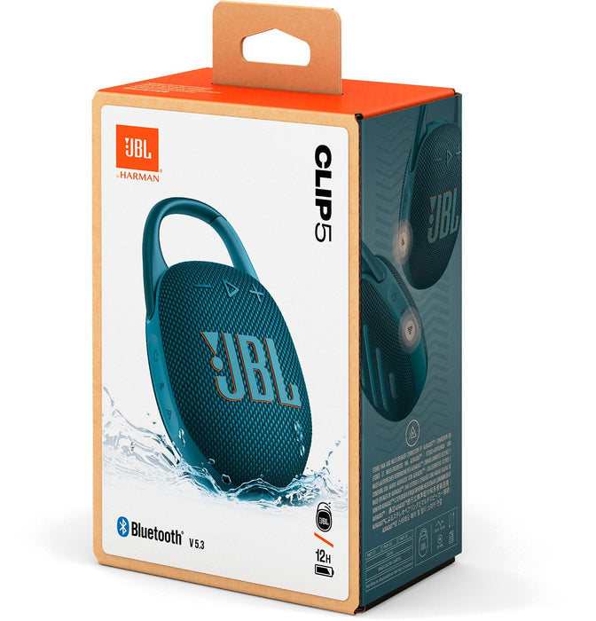 JBL CLIP 5 Bluetooth Wireless Speaker Blue EU