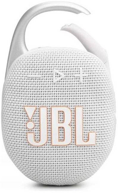 JBL CLIP 5 Bluetooth Wireless Speaker White EU