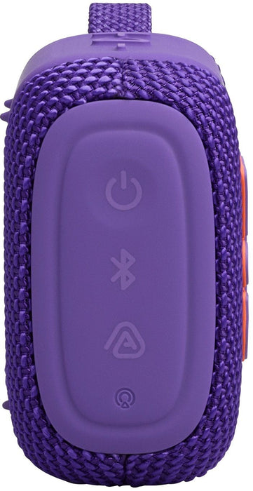 Bluetooth speaker JBL GO 5 Purple 4.8 W, battery life up to 8 hours, USB TYPE-C charger