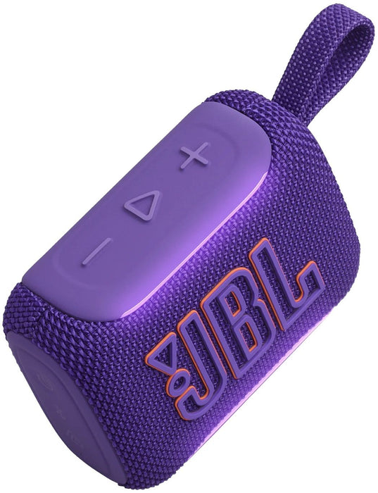 Bluetooth speaker JBL GO 5 Purple 4.8 W, battery life up to 8 hours, USB TYPE-C charger