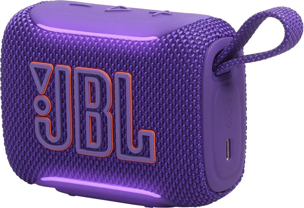 Bluetooth speaker JBL GO 5 Purple 4.8 W, battery life up to 8 hours, USB TYPE-C charger
