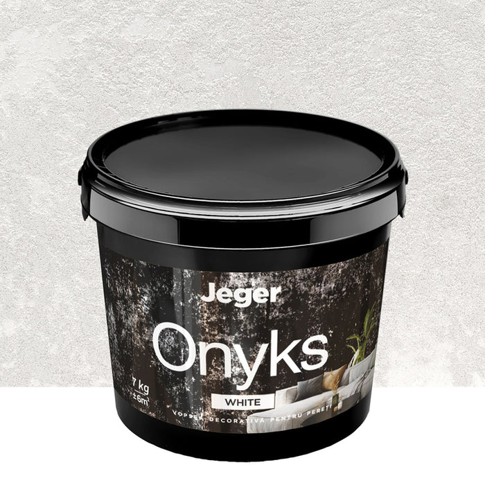 ONYKS WHITE DECORATIVE EFFECT 7 KG JEGER