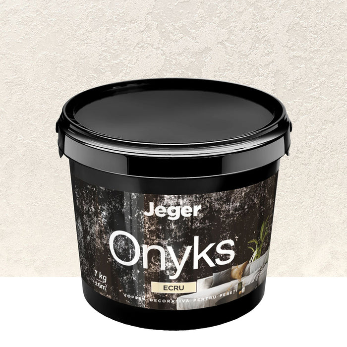 ONYKS ECRU DECORATIVE EFFECT 7 KG JEGER