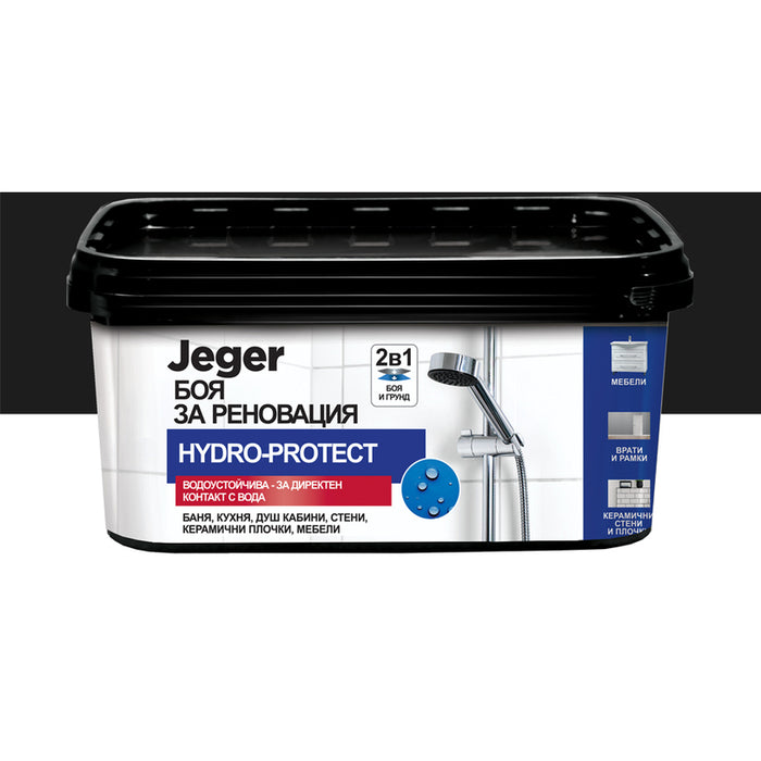RENOVATION PAINT HYDRO-PROTECT BLACK 2 L JEGER