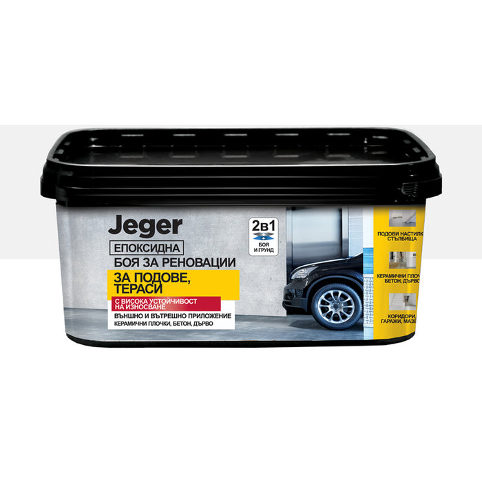 EPOXY PAINT FOR RENOVATIONS WHITE 2 L JEGER