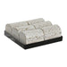 Jewelry box DKD Home Decor White Golden Aluminium Mango wood 7,5 x 5,3 x 5,3 cm (6 Units) - Декорация и