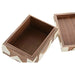 Jewelry box Home ESPRIT Black Natural Resin Acacia 18 x 13 x 7,5 cm (2 Pieces) - Декорация и Осветление<<<Дом