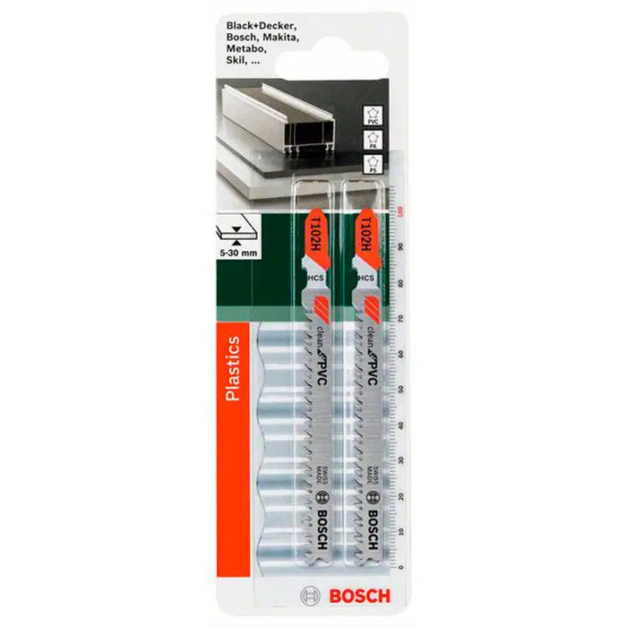 JIG SAW KNIFE 2 PCS. BOSCH T102H - Ножове за прободни триони<<<Консумативи за електроинструменти<<<Инструменти и
