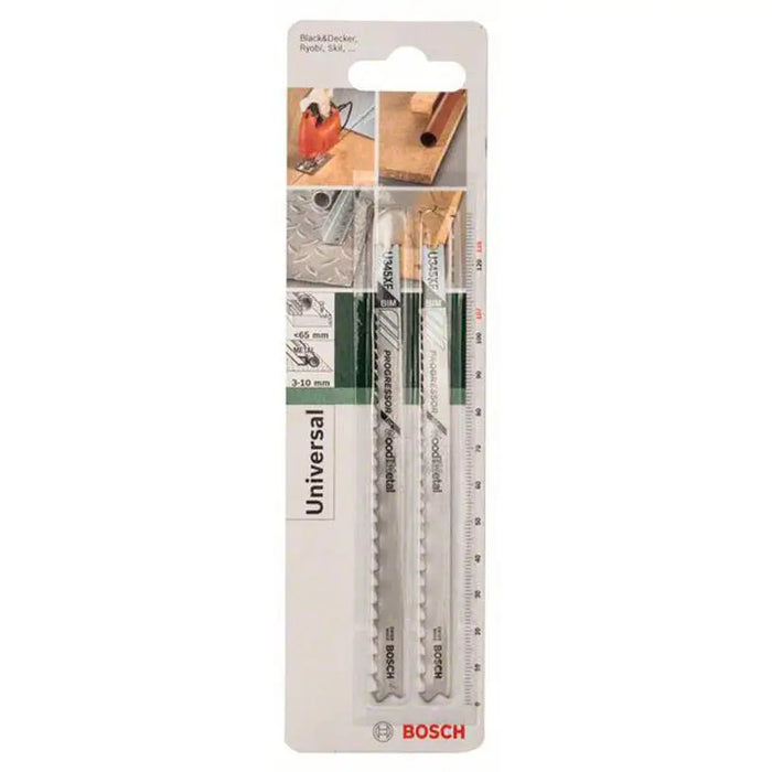 JIG SAW KNIFE 2 PCS. BOSCH U345XF - Ножове за прободни триони<<<Консумативи за електроинструменти<<<Инструменти и