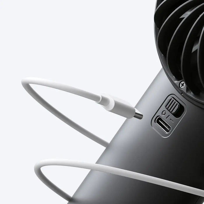 Jisulife Handheld Fan Life4 3600mAh Portable USB Fan - Black - Household accessories<<<HurtelXML