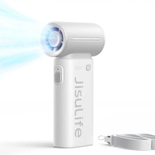 Jisulife Handheld Fan Life9 5000mAh Portable Mini Blower USB Fan - Gray - Household accessories<<<HurtelXML