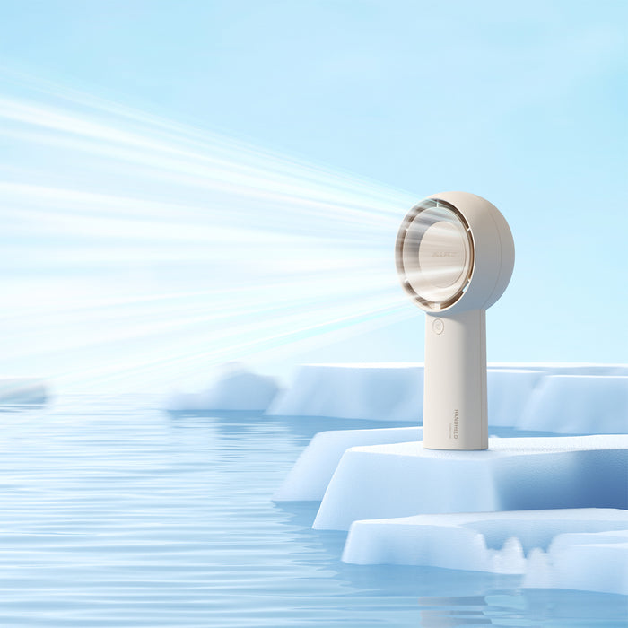 Jisulife Handheld Fan Life5 Plus 4000mAh Portable Mini Blower USB Fan - Beige