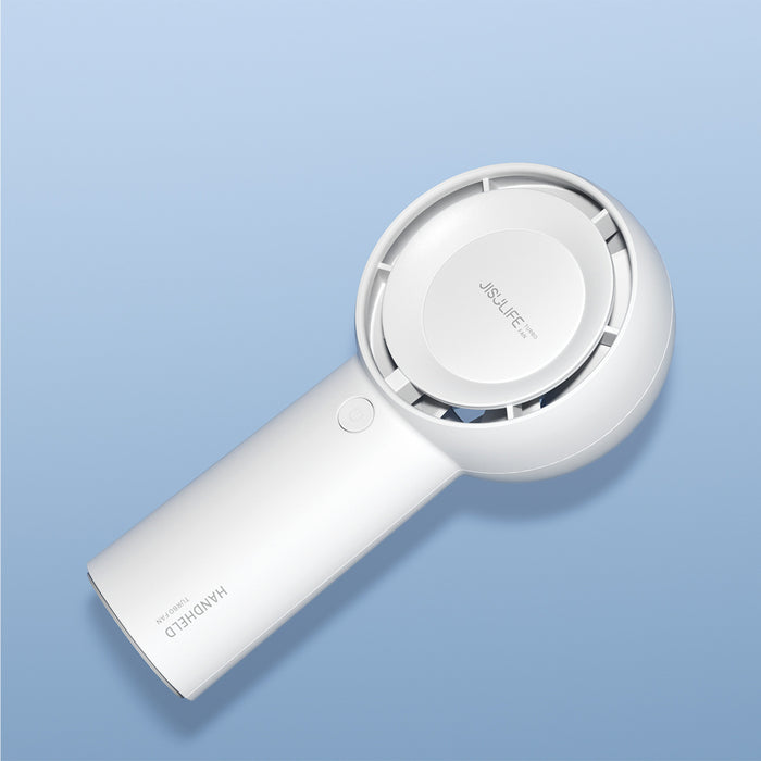 Jisulife Handheld Fan Life5 Plus 4000mAh Portable Mini Blower USB Fan - White