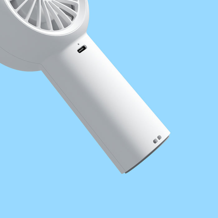 Jisulife Handheld Fan Life5 Plus 4000mAh Portable Mini Blower USB Fan - White