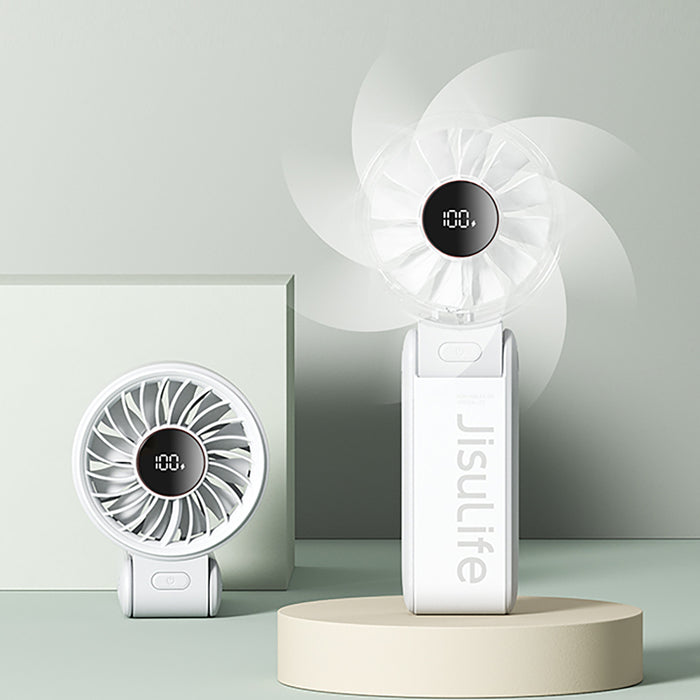 Jisulife Handheld Fan Life7 5000mAh Portable USB Fan - Gray