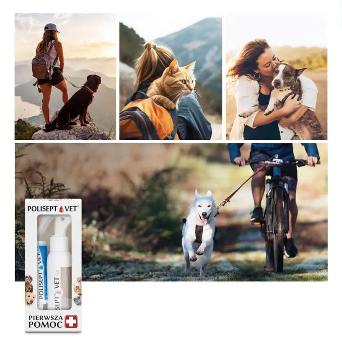 JM SANTE Polisept Vet - first aid kit for dogs and cats - Supplements and medicinal preparations