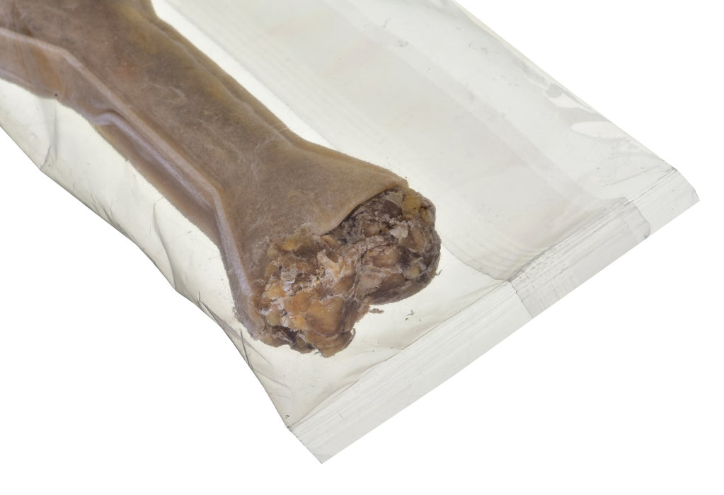 JOHN DOG Chewing bone with duck and apple - dog chew - 12 cm