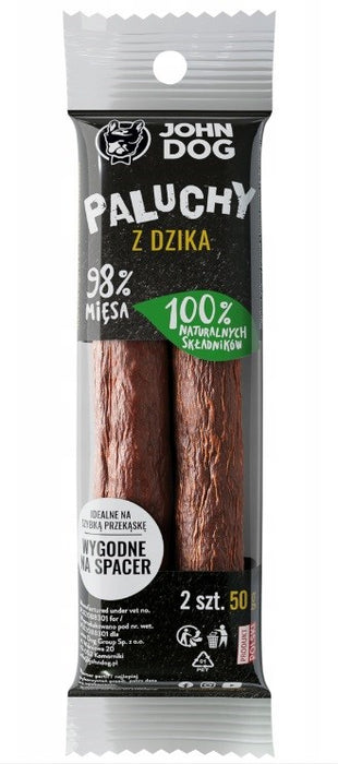 JOHN DOG Boar sticks - Dog treat - 50 g