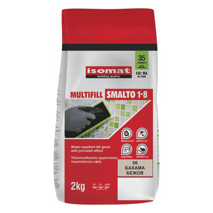 JOINT MIXTURE FOR INTERIOR AND EXTERIOR USE ISOMAT MULTIFILL BAHAMA 06 - Фуги<<<Лепила за плочки фуги силикони и