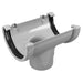 JOINT WITH DRAINAGE F80 GRAY CLASSIC 120 DEVOREX CLASSIC - Аксесоари<<<Улуци,тръби и канали<<<Строителни