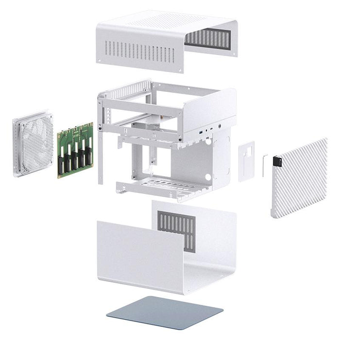 Box Jonsbo N2, Mini-ITX, White