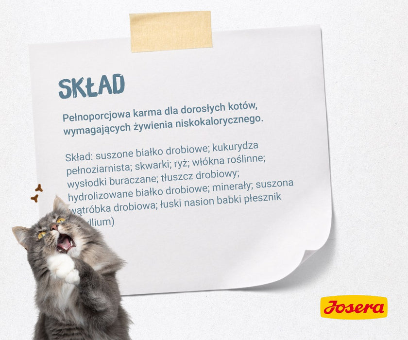 Cat food Josera LÉGER Chicken 10 kg