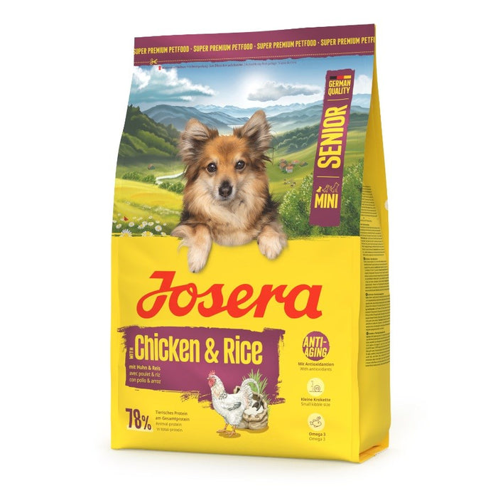 Fodder Josera Mini Senior Chicken Rice 3 Kg