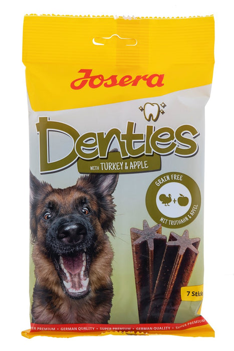 JOSERA Denties Turkey with apple - Dog treat - 180g