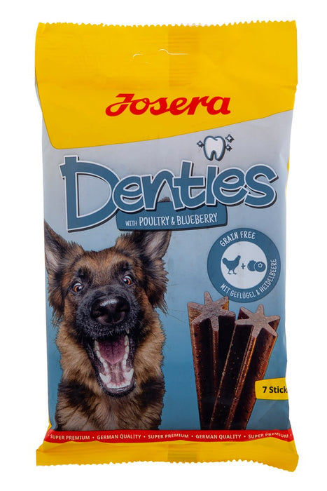JOSERA Denties Poultry with blueberries - Dog treat - 180g